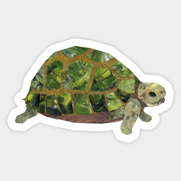 Tortoise Sticker by Babban Gaelg